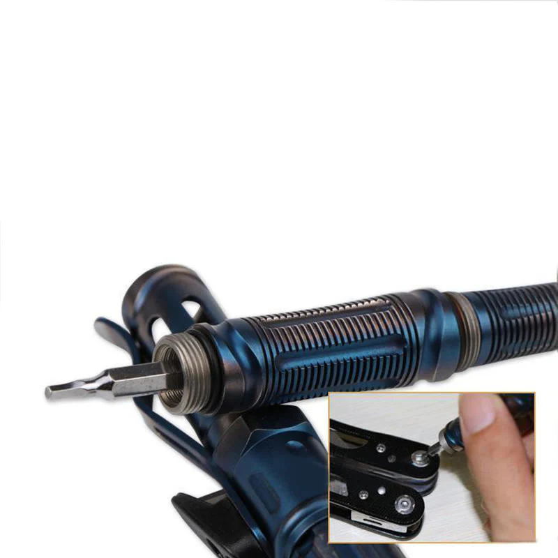 Multi Functional EDC Tool Lighting Whistle Tactical Pen - Image 12
