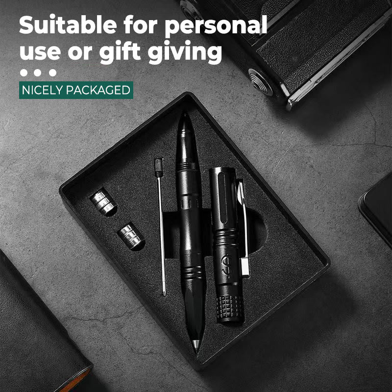 Multi-Functional Writing Self-defense Survival Tactical Pen - Image 7