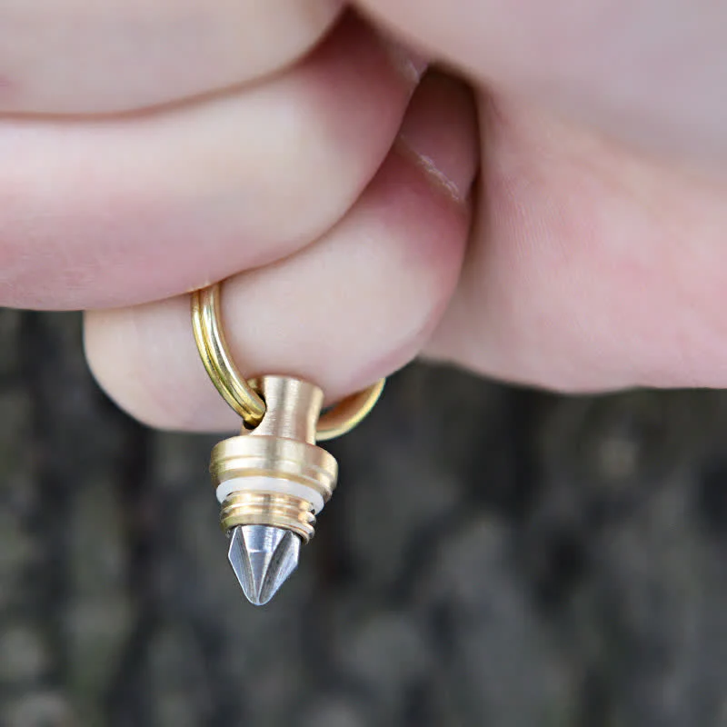 Multifunctional Bottle Opener Hidden Knife Detachable Bullet Keychain - Image 5