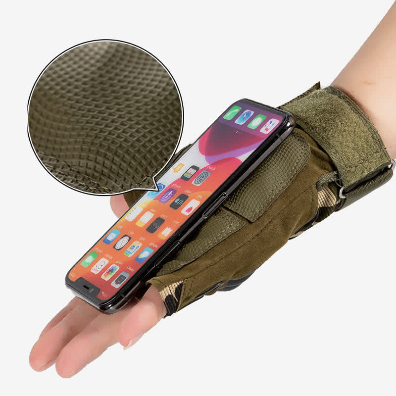 Non-Slip Half Finger Hands Protector Tactical Gloves - Image 4