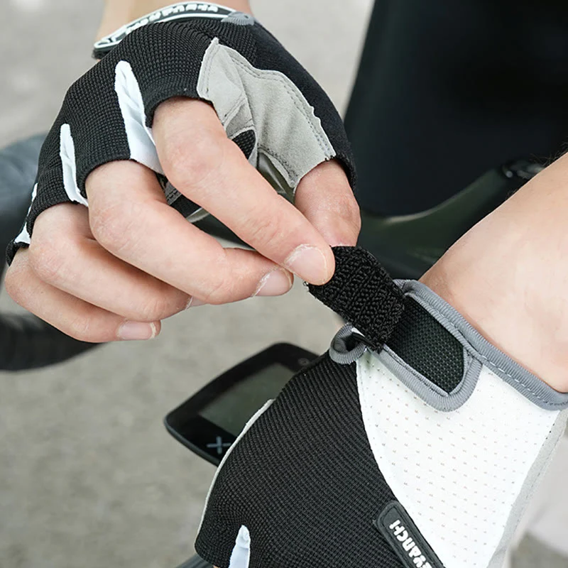 Outdoor Cycling Unisex Anti-Slip Half finger Gloves - Image 6