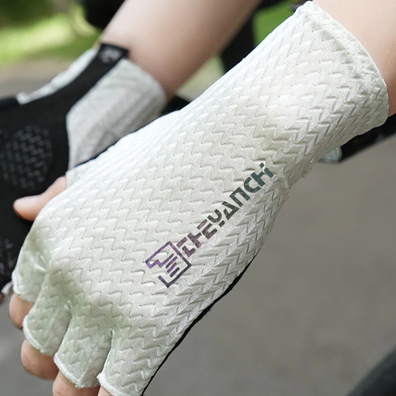 Outdoor Sports Anti-Slip Breathable Fingerless Gloves - Image 2