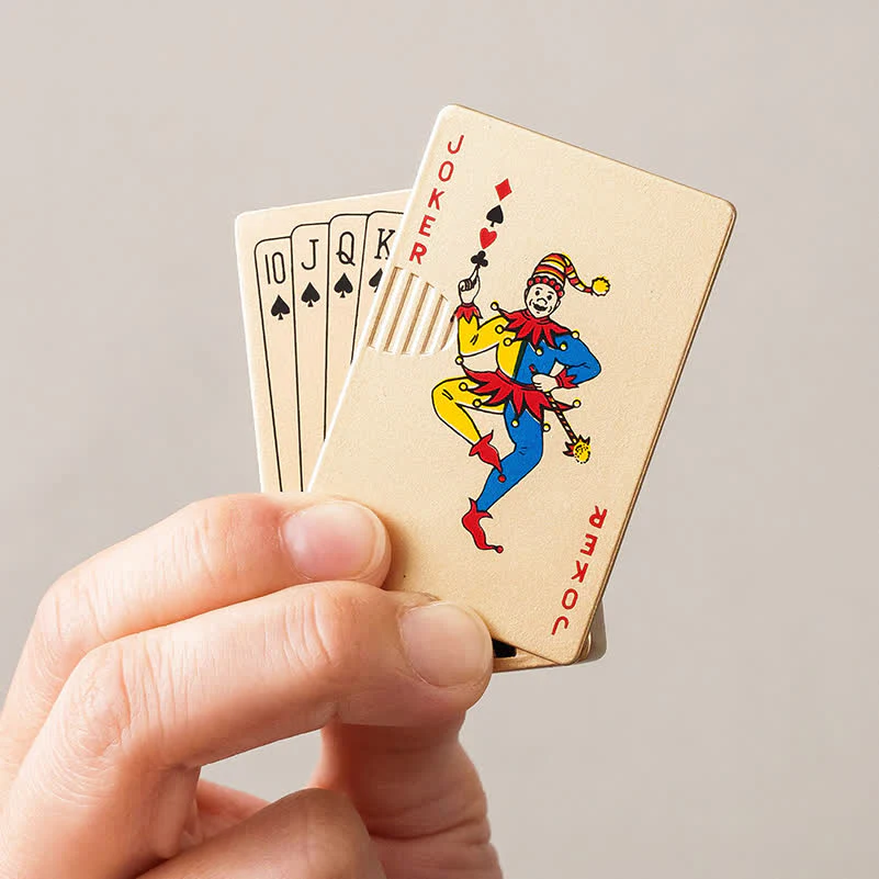 Poker Cards Personalized Custom Back Refillable Butane Lighter - Image 35