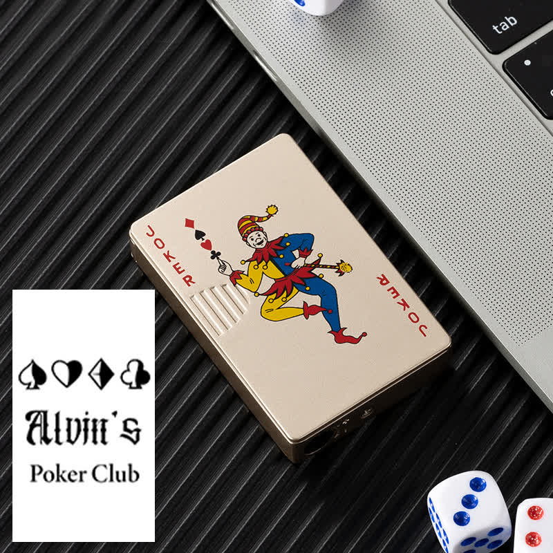 Poker Cards Personalized Custom Back Refillable Butane Lighter - Image 38