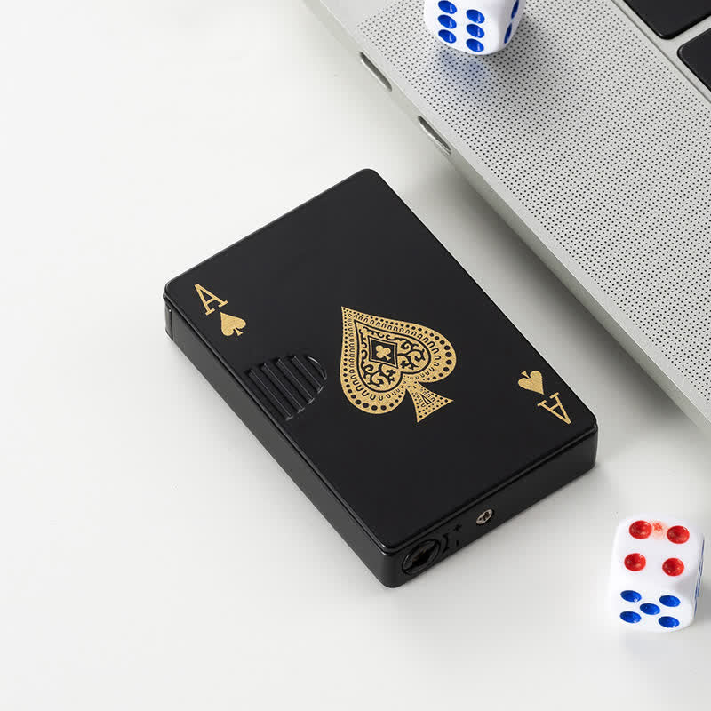 Poker Cards Personalized Custom Back Refillable Butane Lighter - Image 45