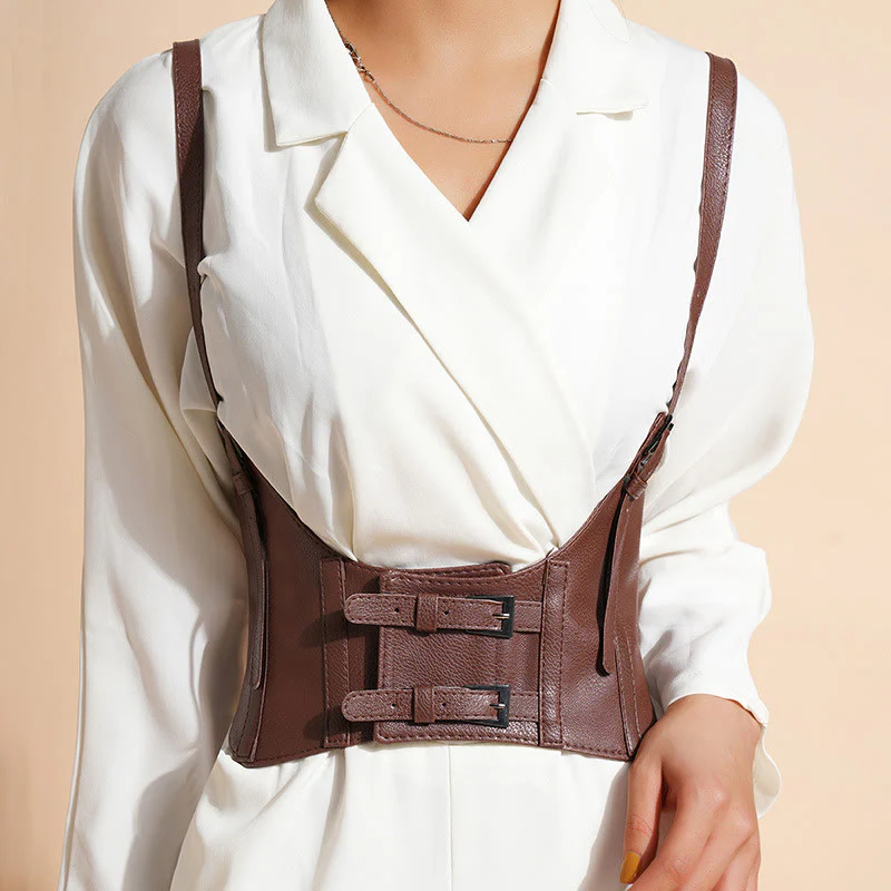 Punk Strap Corset Belt Women's Suspenders Waist Belt - Image 3