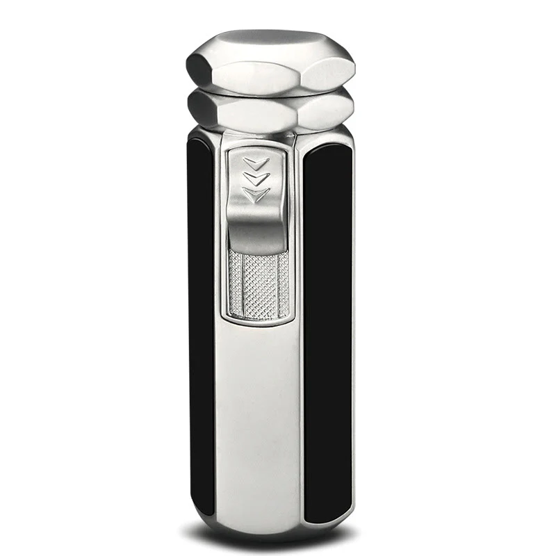 Quad Flame Lighter Refillable Butane Four Burner Lighter - Image 12