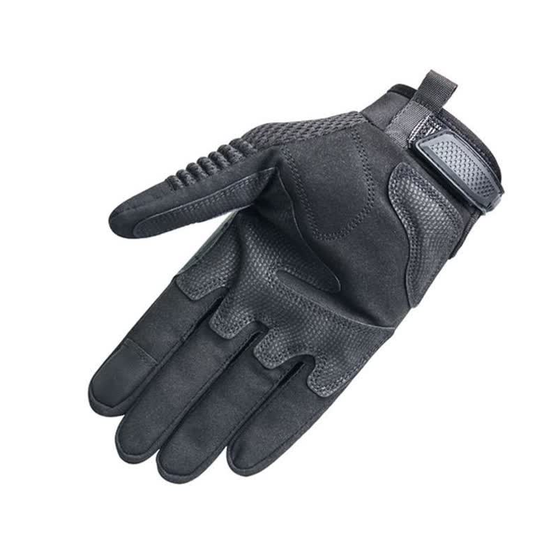 Rubber Hard Knuckle Touch Screen Tactical Gloves - Image 13