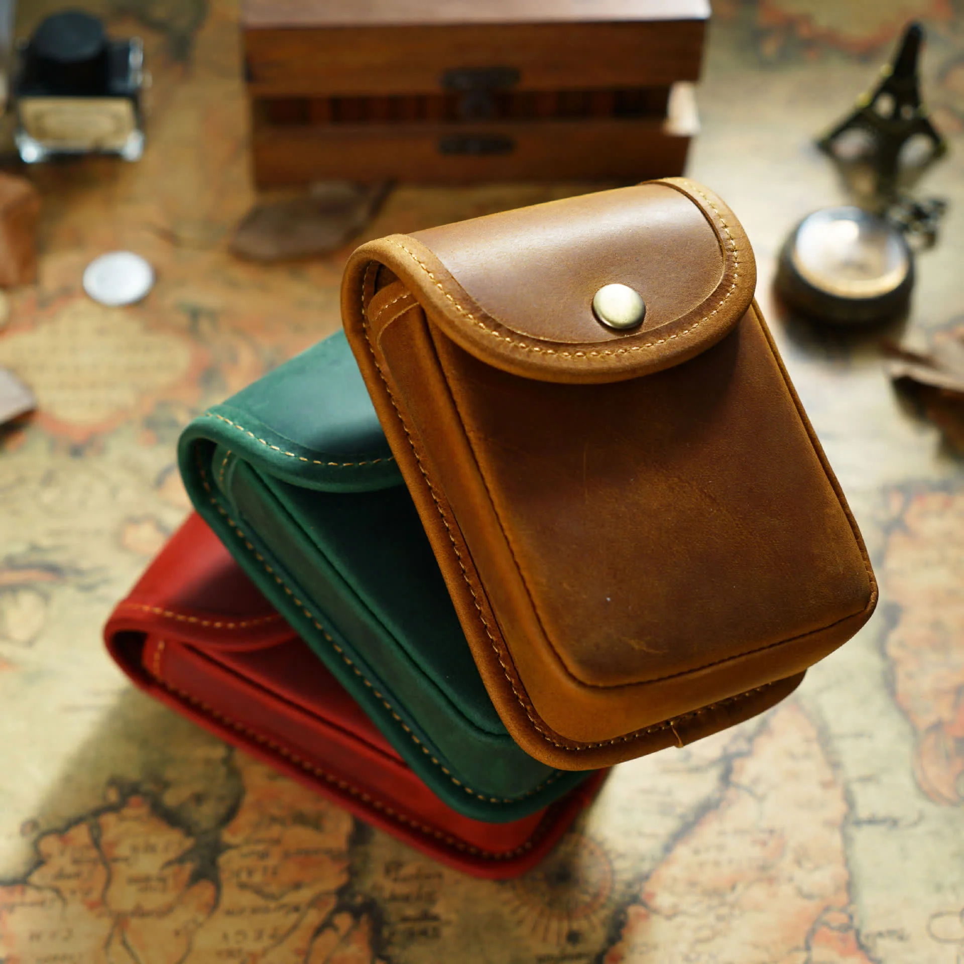 Mini Coin Purse Retro Hanging Storage Belt Bag - Image 6