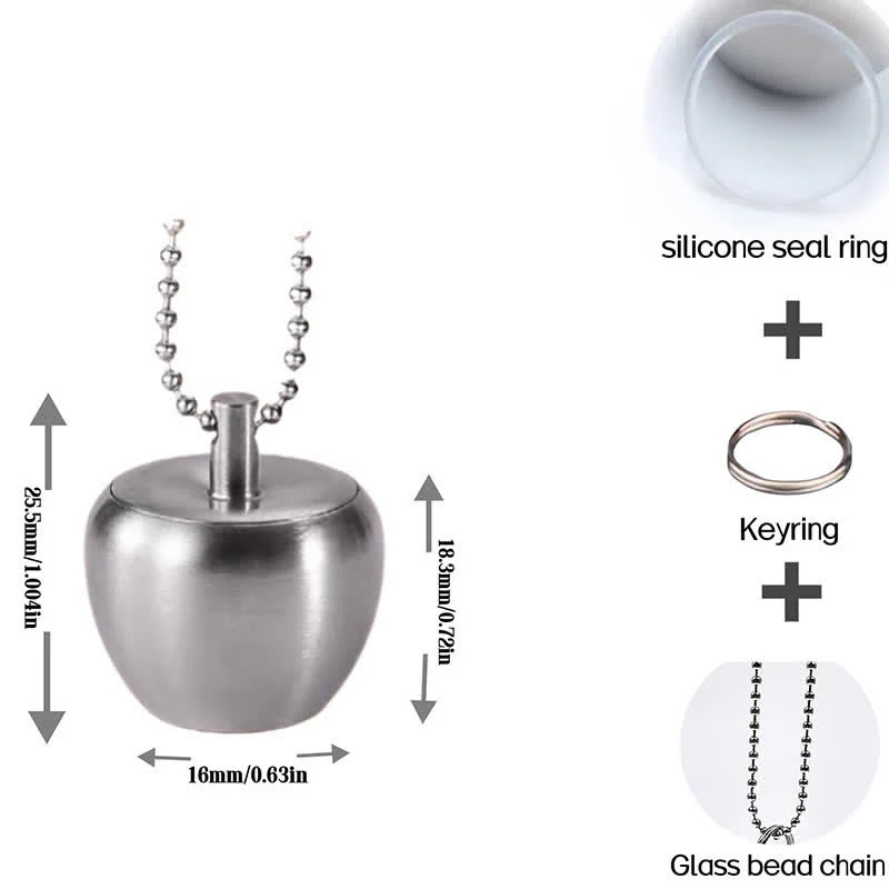 Small Portable Pill Organizer Keychain - Image 11