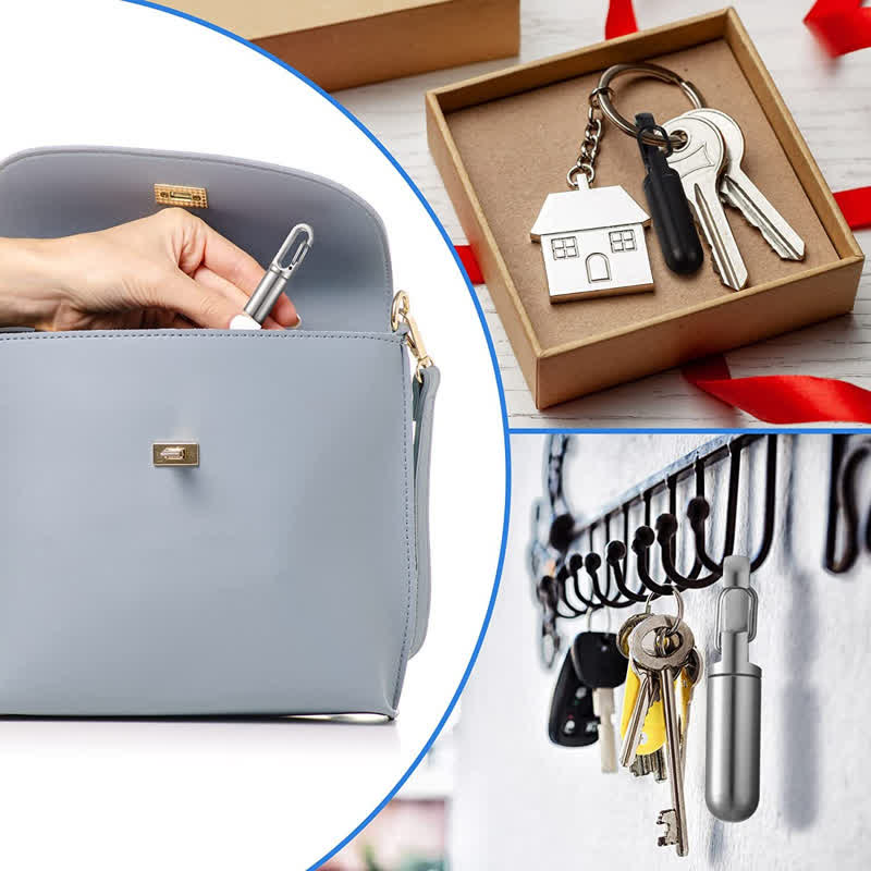Small Portable Pill Organizer Keychain - Image 2