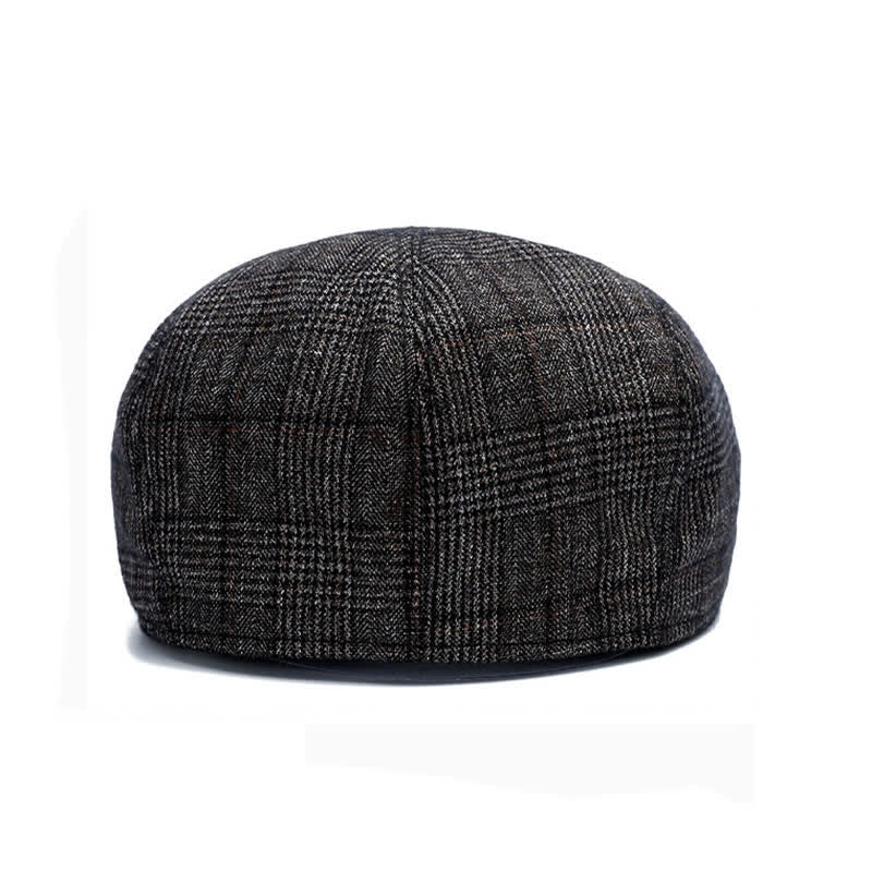 Sport Ivy Flat Cap with Earflap Beret - Image 5
