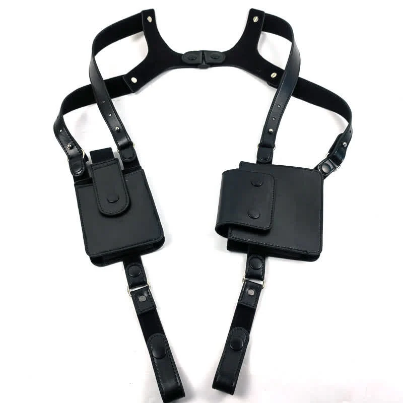 Sports Double Packs Underarm Shoulder Bag With Belt Loop