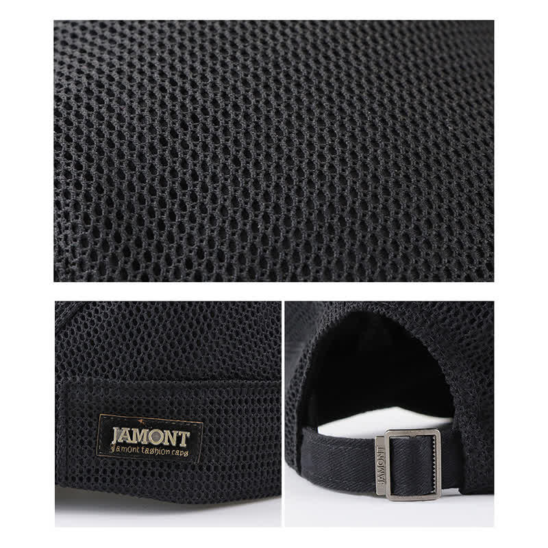 Stylish Sport Breathable Mesh Beret Cap - Image 5