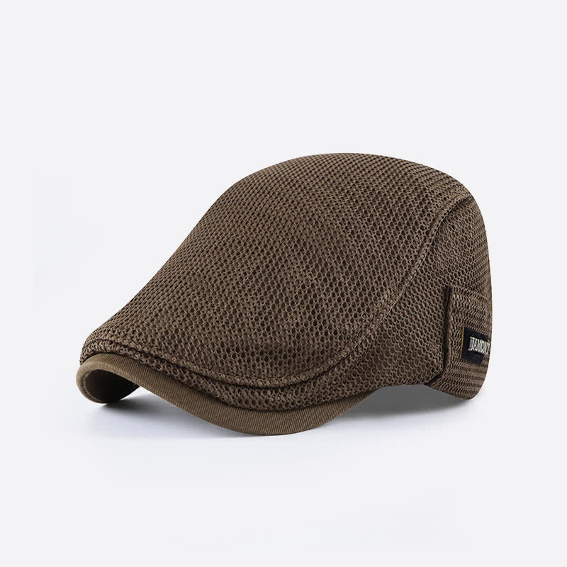Stylish Sport Breathable Mesh Beret Cap - Image 9