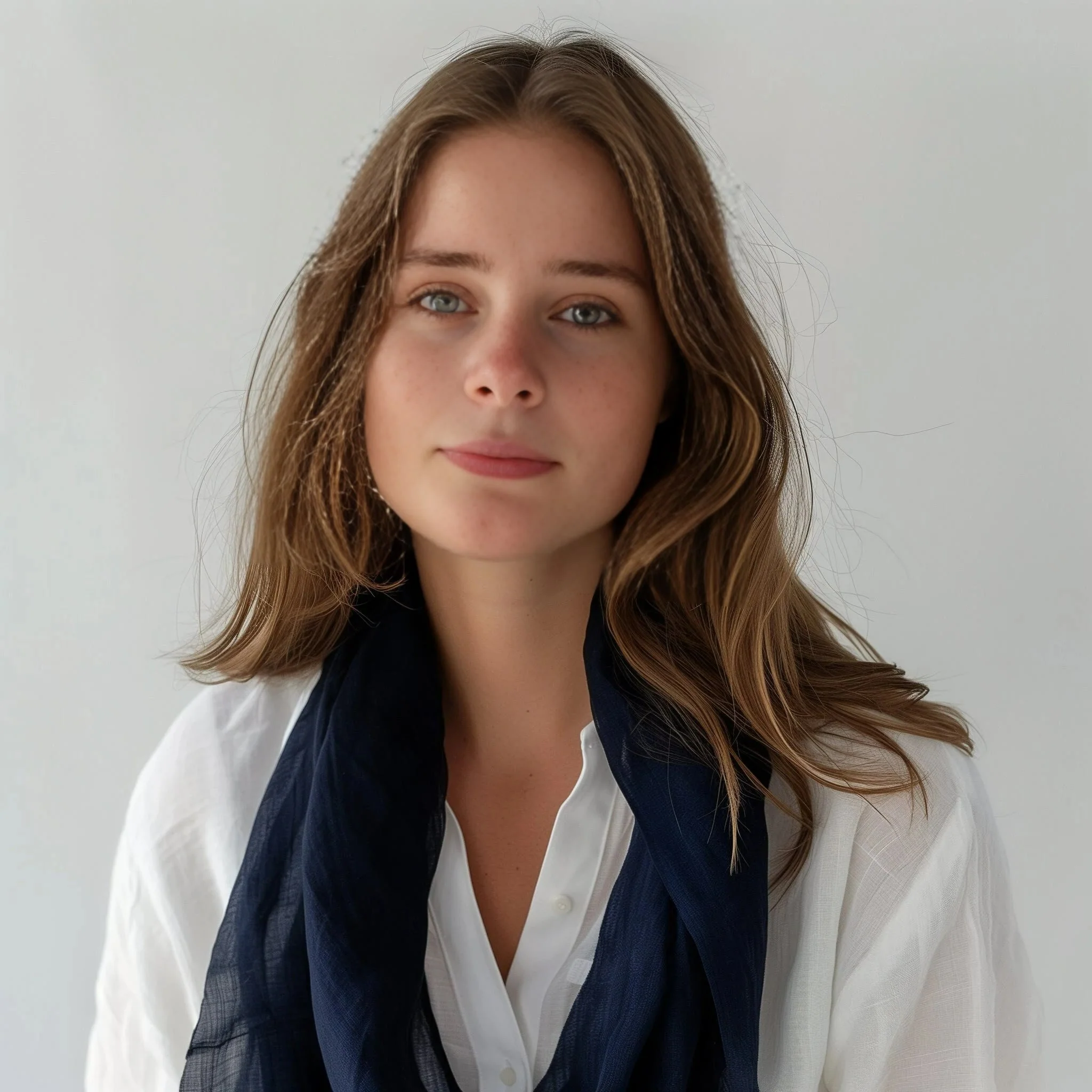 Summer Voile Solid Color Cotton Linen Thin Scarf - Image 6