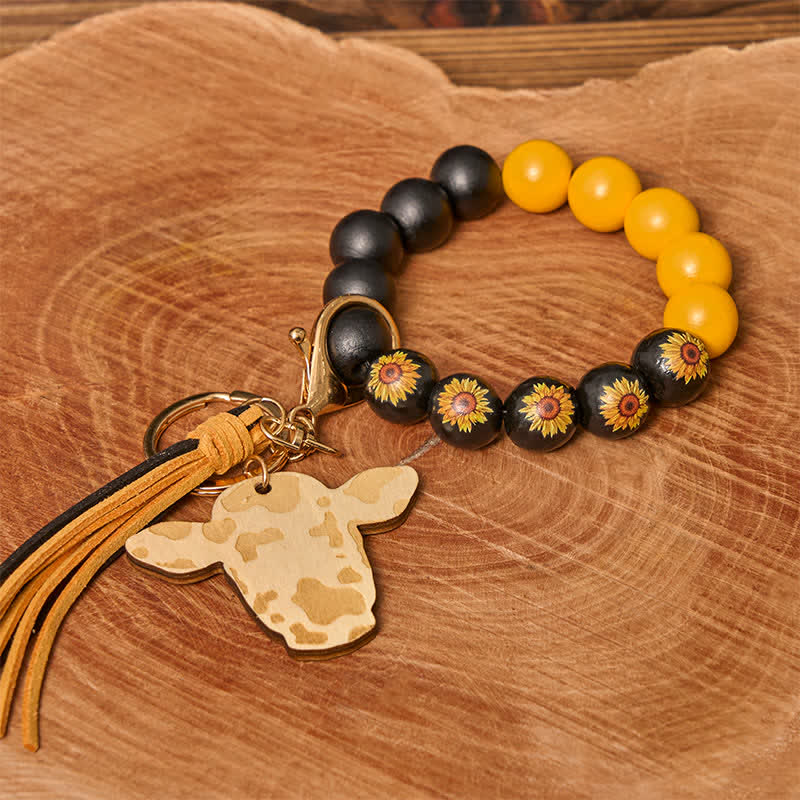 Sunflower Theme DIY Hidden Knife Belt Buckle Necklace Bracelet Bundle Set - Image 3