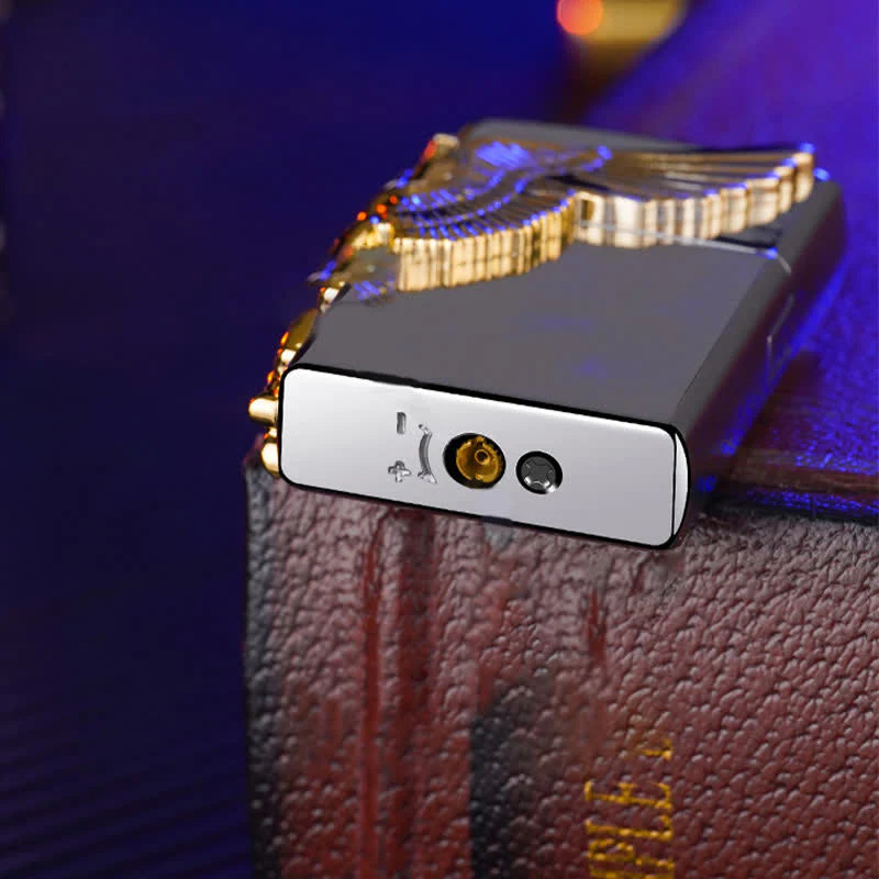 Three Sides 3D Relief Pegasus Refillable Butane Lighter - Image 9