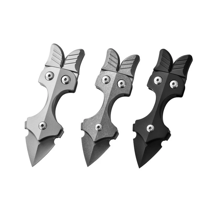Titanium Alloy Multifunctional Portable Self-defense EDC-Tool Knife - Image 11