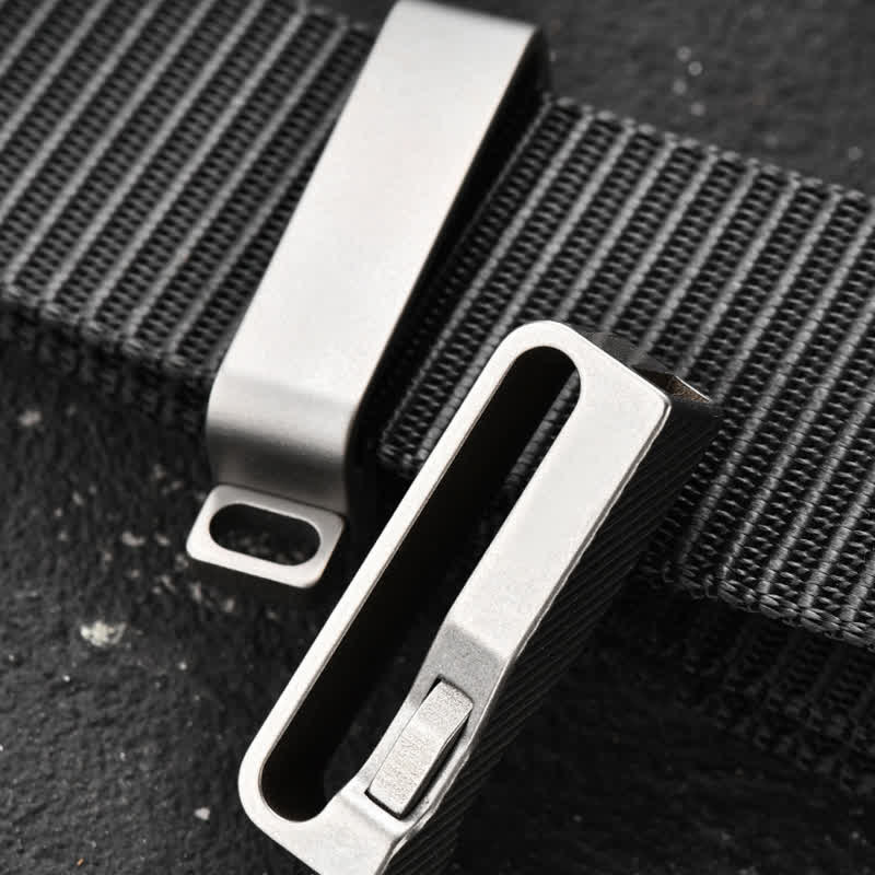 Titanium Quick Release Belt Clip Detachable Keychain - Image 6