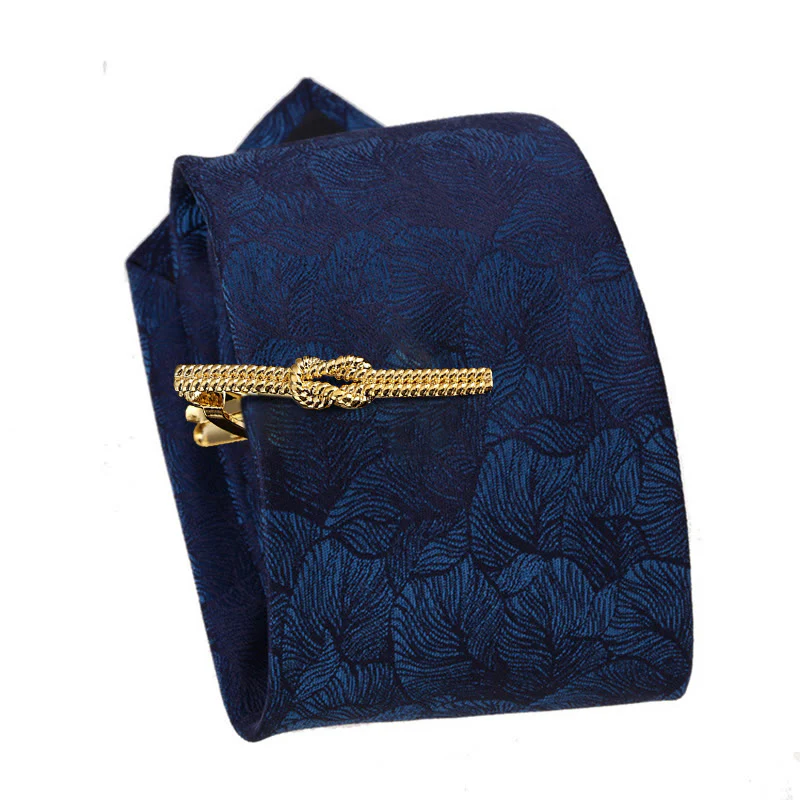 Twist Pattern Tie Clip For Daily Suit - Image 4