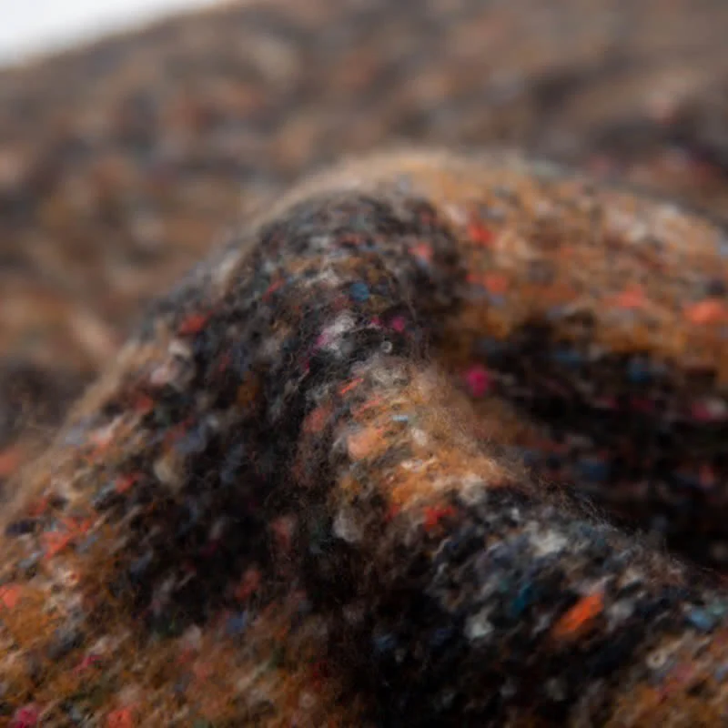 Unisex Pretty Leopard Print Short Fringe Scarf - Image 7