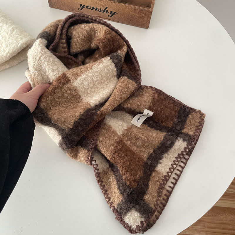 Unisex Winter Accessories Ultra Flush Plaid Scarf - Image 13