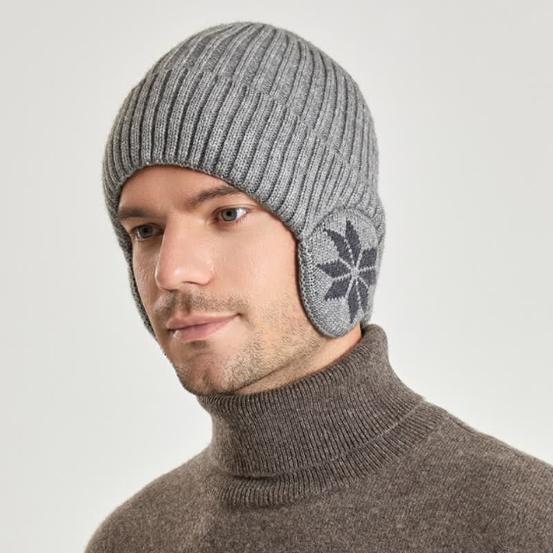 Unisex Winter Warm Thickened Beanie Knitted Hat - Image 12