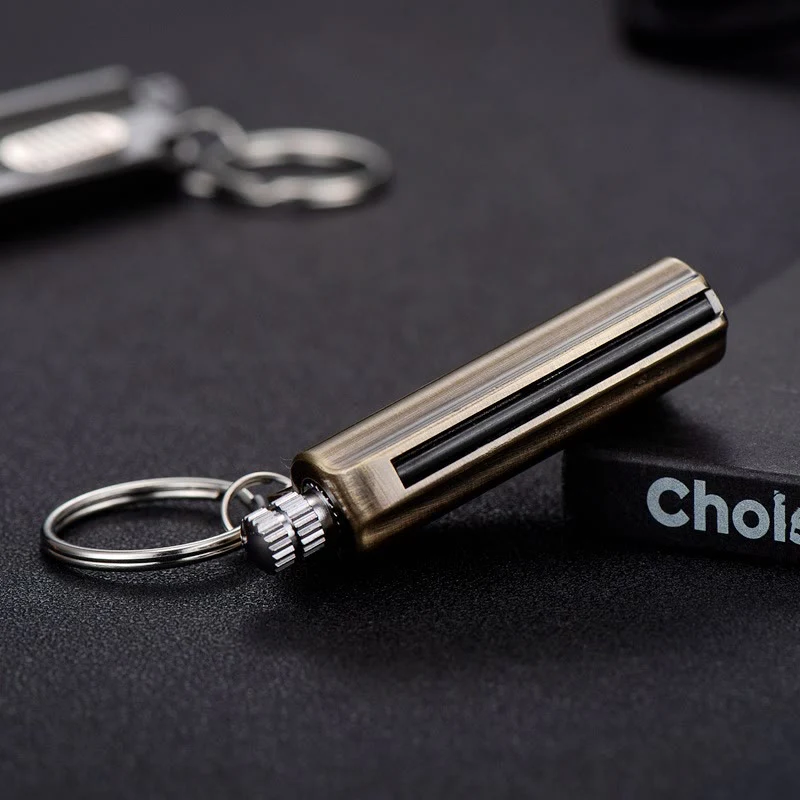 Utility Knife Box Opener Permanent Match Keychain Kerosene Lighter - Image 5