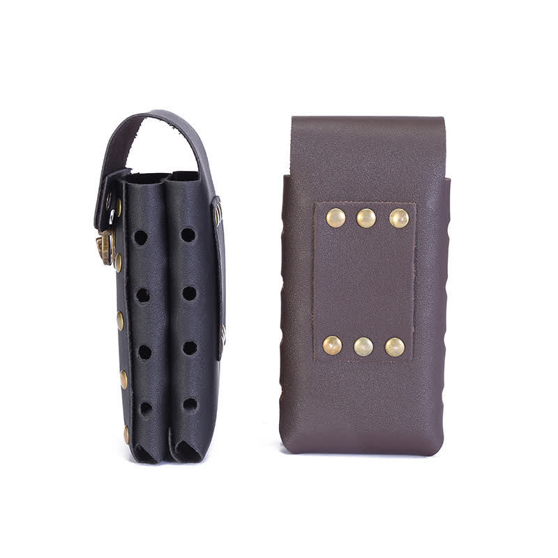 Vertical Double Layers Phone Case Belt Bag - Image 6
