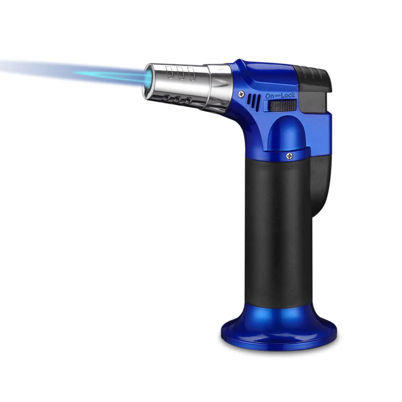 Windproof Spray Gun Holding Grip Butane Lighter - Image 5