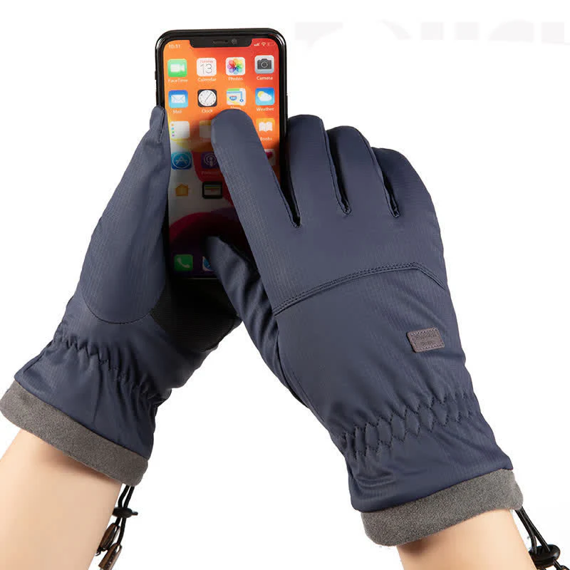 Winter Outdoor Touchscreen Elastic Cuff Riding Gloves - Image 3