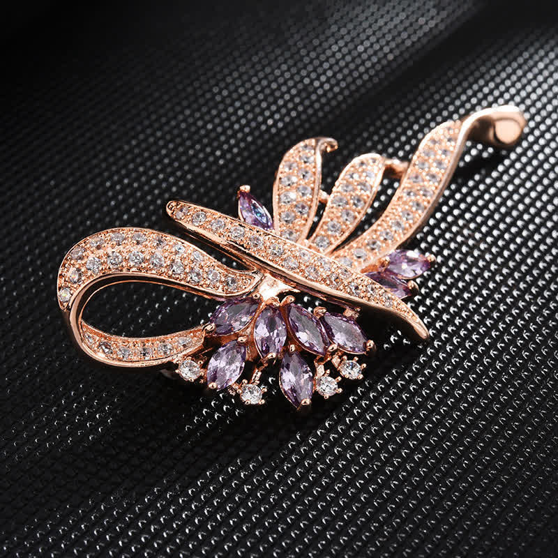 Women's Charming Bauhinia Flower Brooch - Image 6