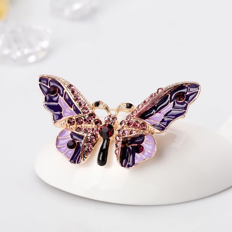 Women's Classy Fairytale Butterfly Brooch - Image 10
