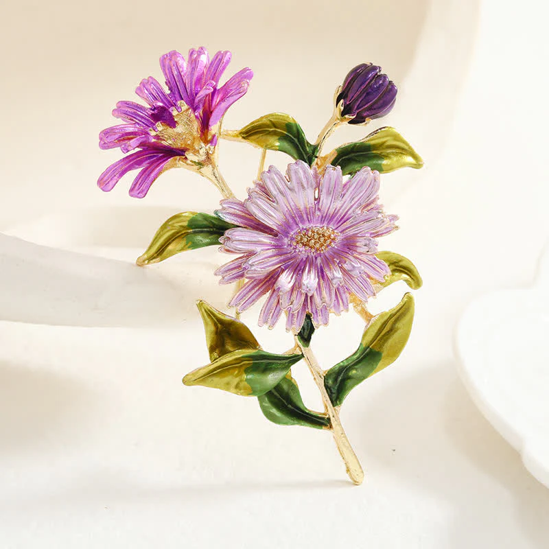 Women's Creative Floral Daisy Brooch - Image 9