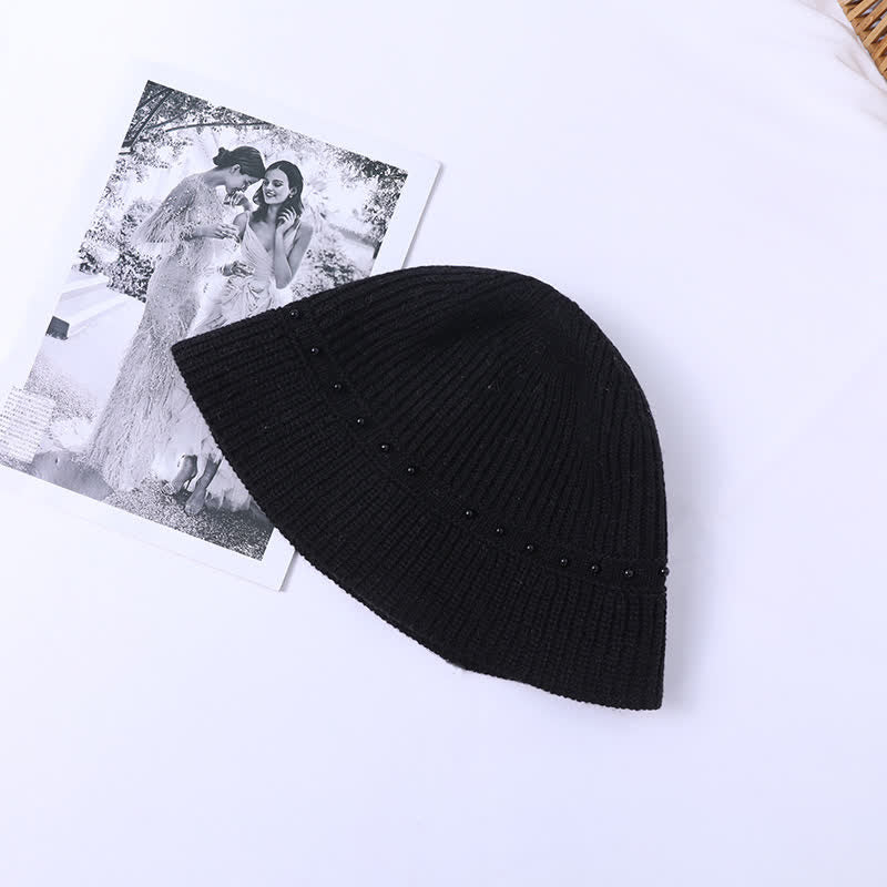 Women's Holiday Vacation Pearl Bucket Hat - Image 11