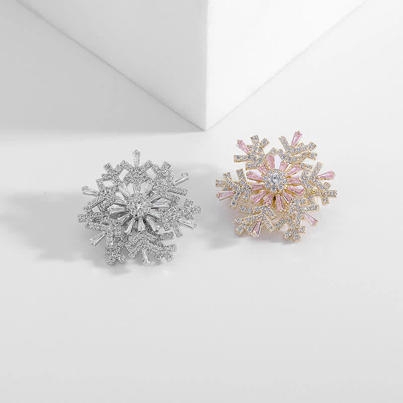 Women's Rotatable Snowflake Brooch - Image 3