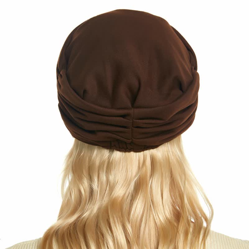 Women's Soft-Brimmed Hat Pleated Baseball Cap - Image 11