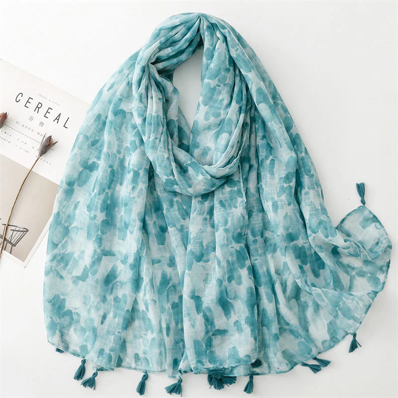 Women's Summer Beach Lightweight Shawl Thin Scarf - Image 24
