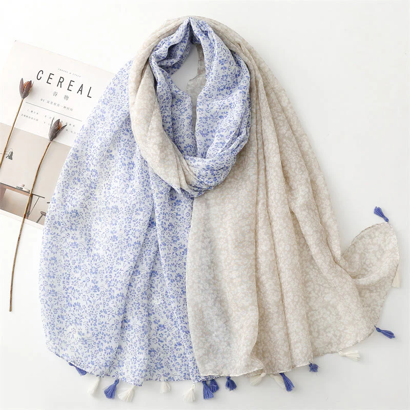 Women's Summer Beach Lightweight Shawl Thin Scarf - Image 44