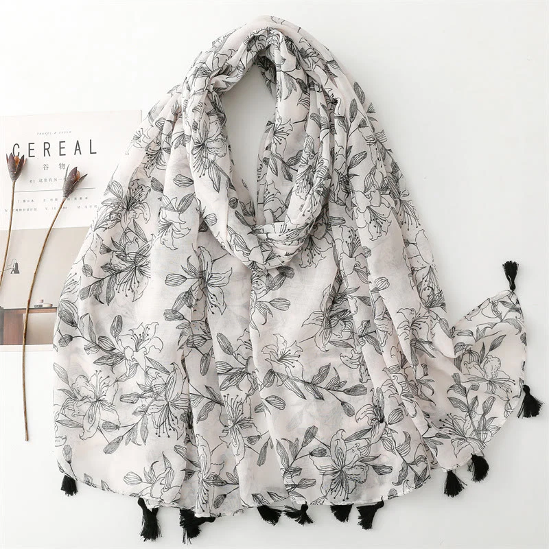 Women's Summer Beach Lightweight Shawl Thin Scarf - Image 54