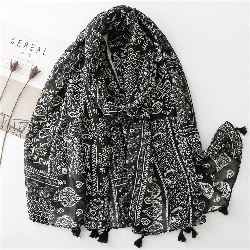 Women's Summer Beach Lightweight Shawl Thin Scarf - Image 56