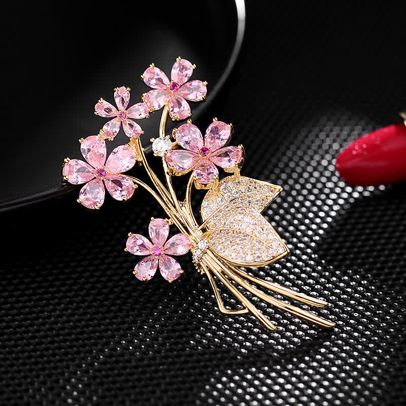 Women's Temperament Bouquet Brooch - Image 4