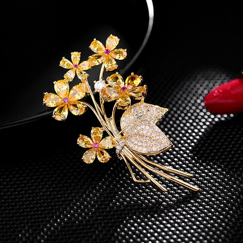 Women's Temperament Bouquet Brooch - Image 6